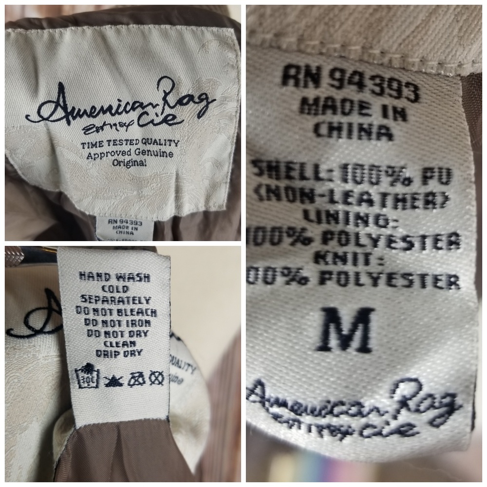 American Rag | Faux Leather Jacket - Picture 6 of 7